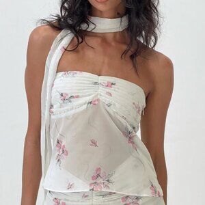 Princess Polly Perrin Cream Skirt Set